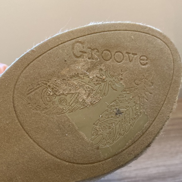 NWT Groove platform espadrilles wedge heel 6 - Picture 10 of 15